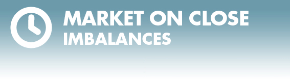 Market On Close Imbalances - Click here for more information